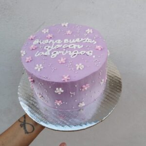 Pastel morado