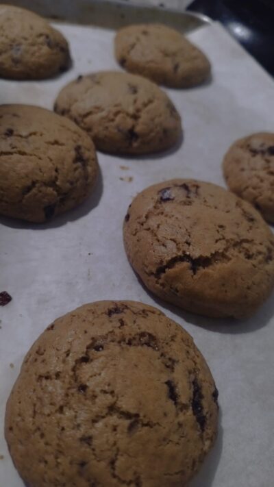 Galleta de chispas de chocolate